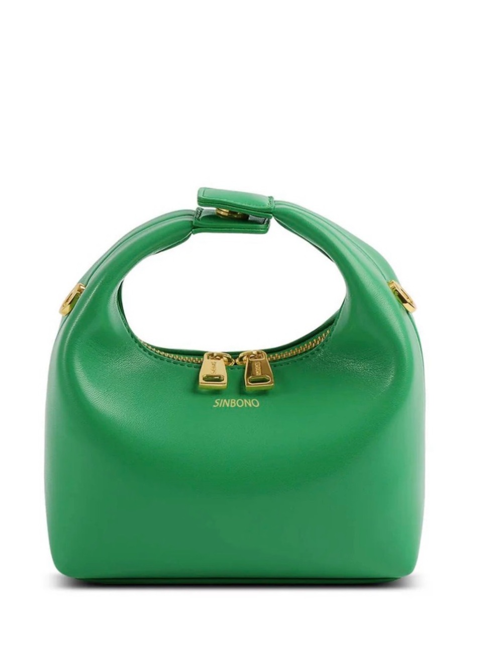 NWOT Sinbono VIENNA TOP HANDLE CROSSBODY BAG - GRASS GREEN